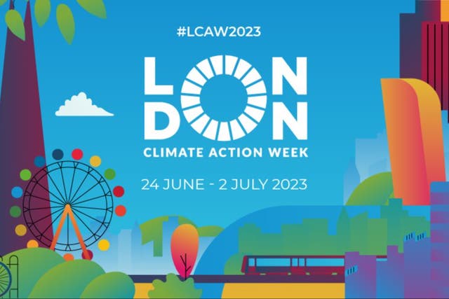 <p>London Climate Action Week aims to tackle the effects of climate change</p>